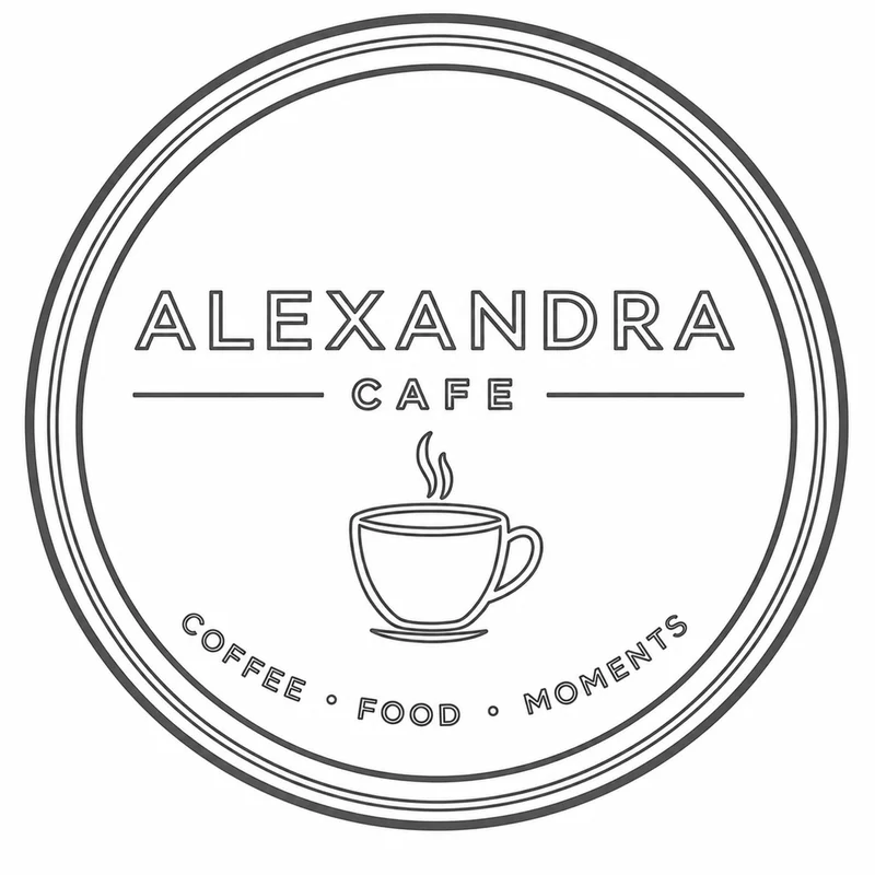 Logo Alexandra Café envoyé par le client
