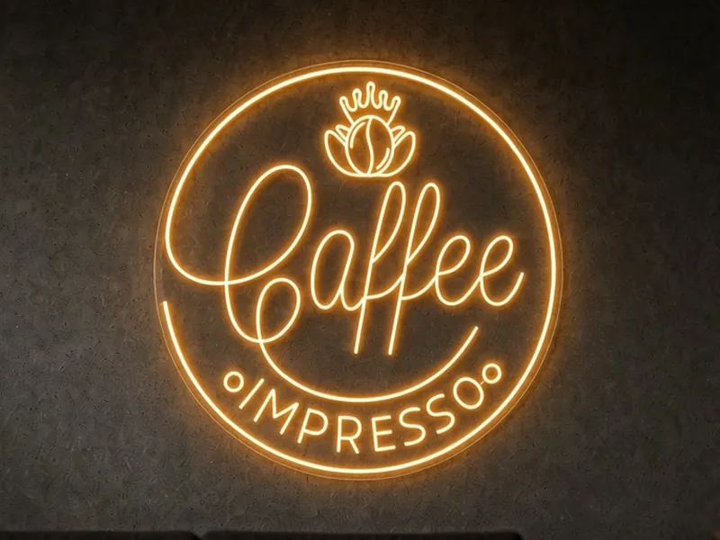Néon LED sur mesure Caffee Impresso