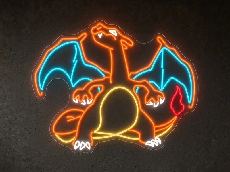 Néon LED por medida Dracaufeu