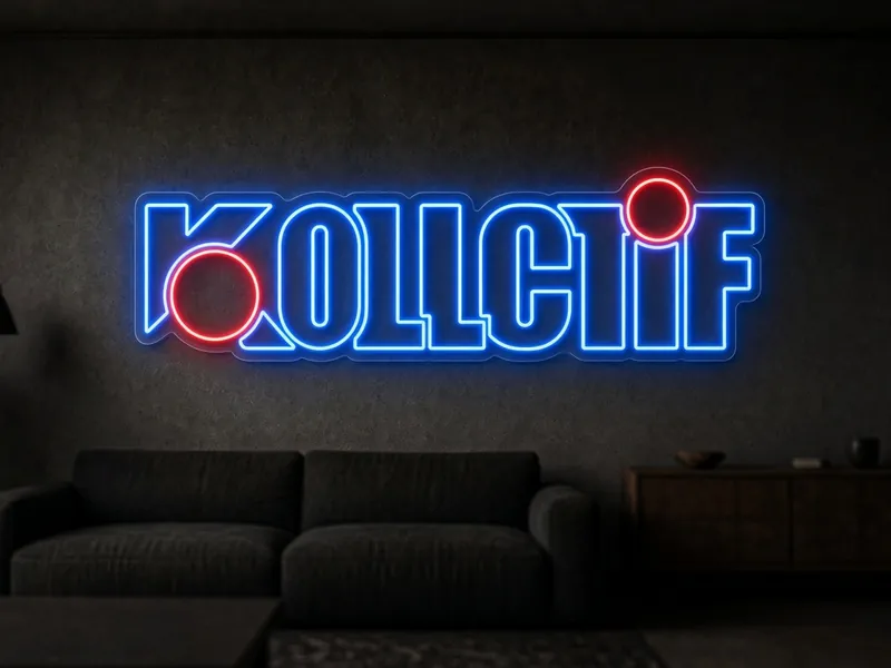 Néon LED sur mesure Kollctif