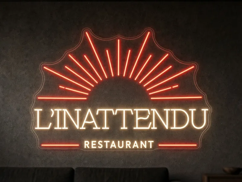 Néon LED sur mesure L'Inattendu