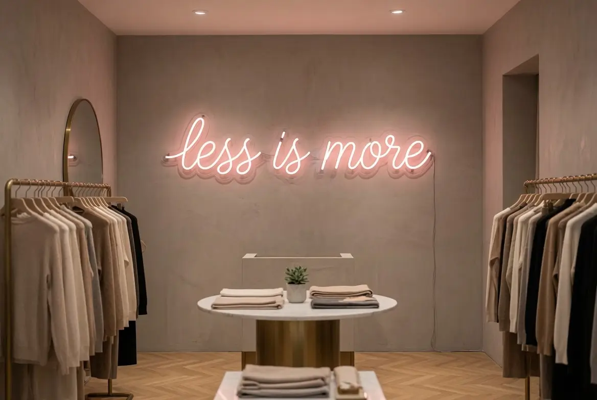 Néon LED boutique Luxury Mall Helioneon