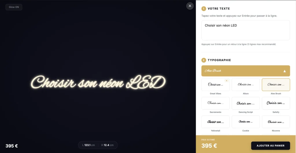 choisir-les-options-de-son-néon-led
