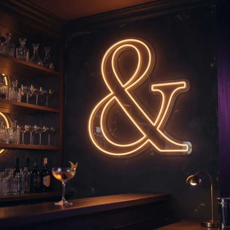 Neón cocktail bar