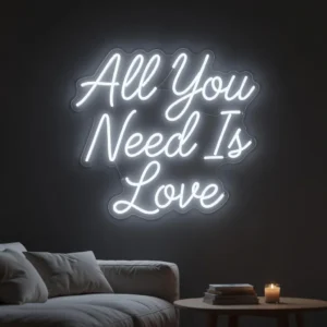All You Need Is Love - Néon LED