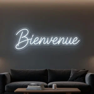 Bienvenue - Néon LED