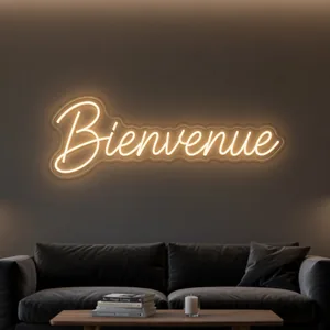 Bienvenue - Néon LED