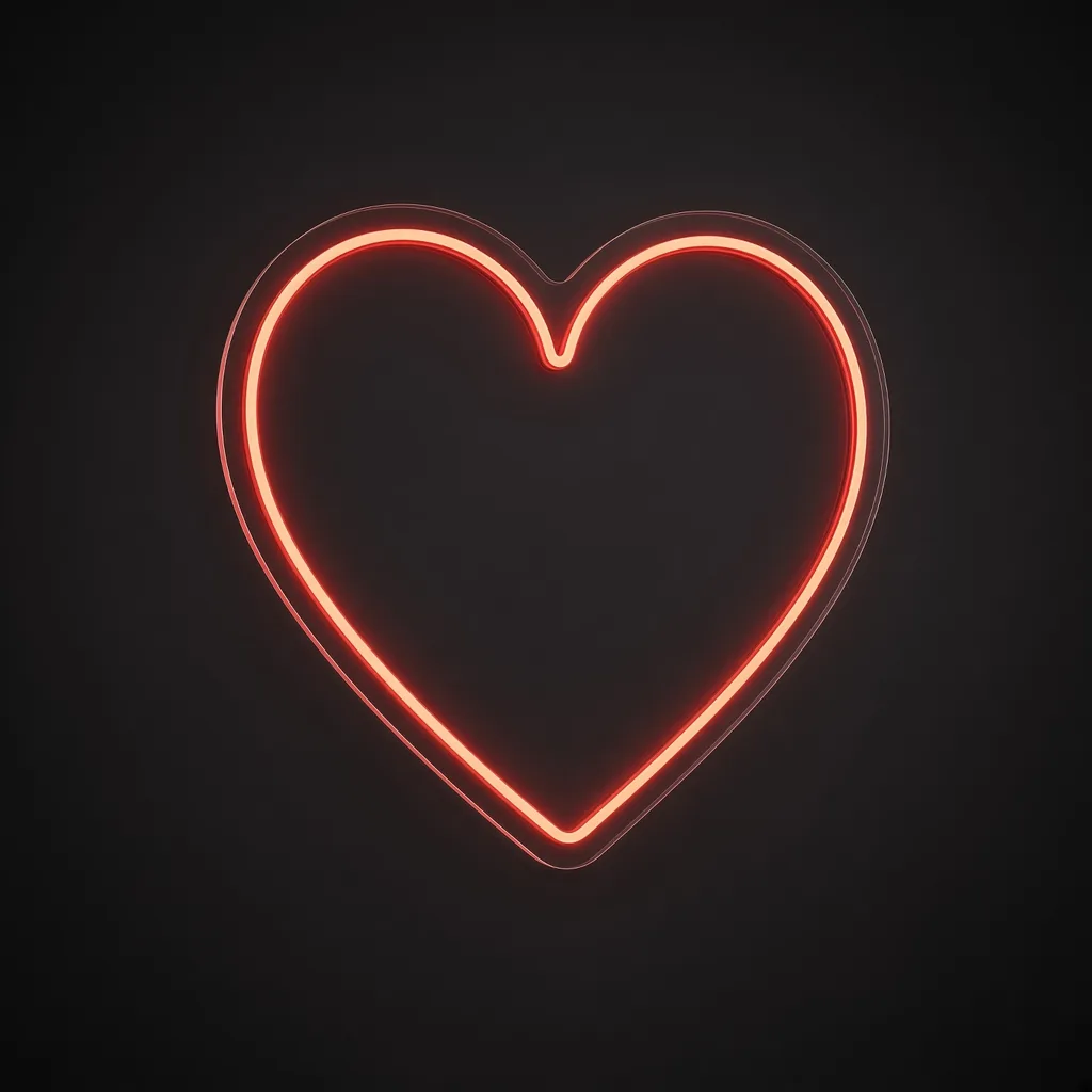 Big Heart - Neón LED