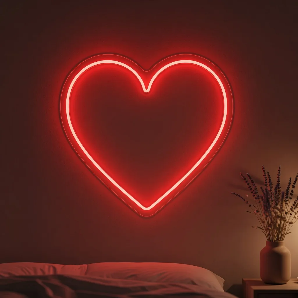 Big Heart - Νέον LED