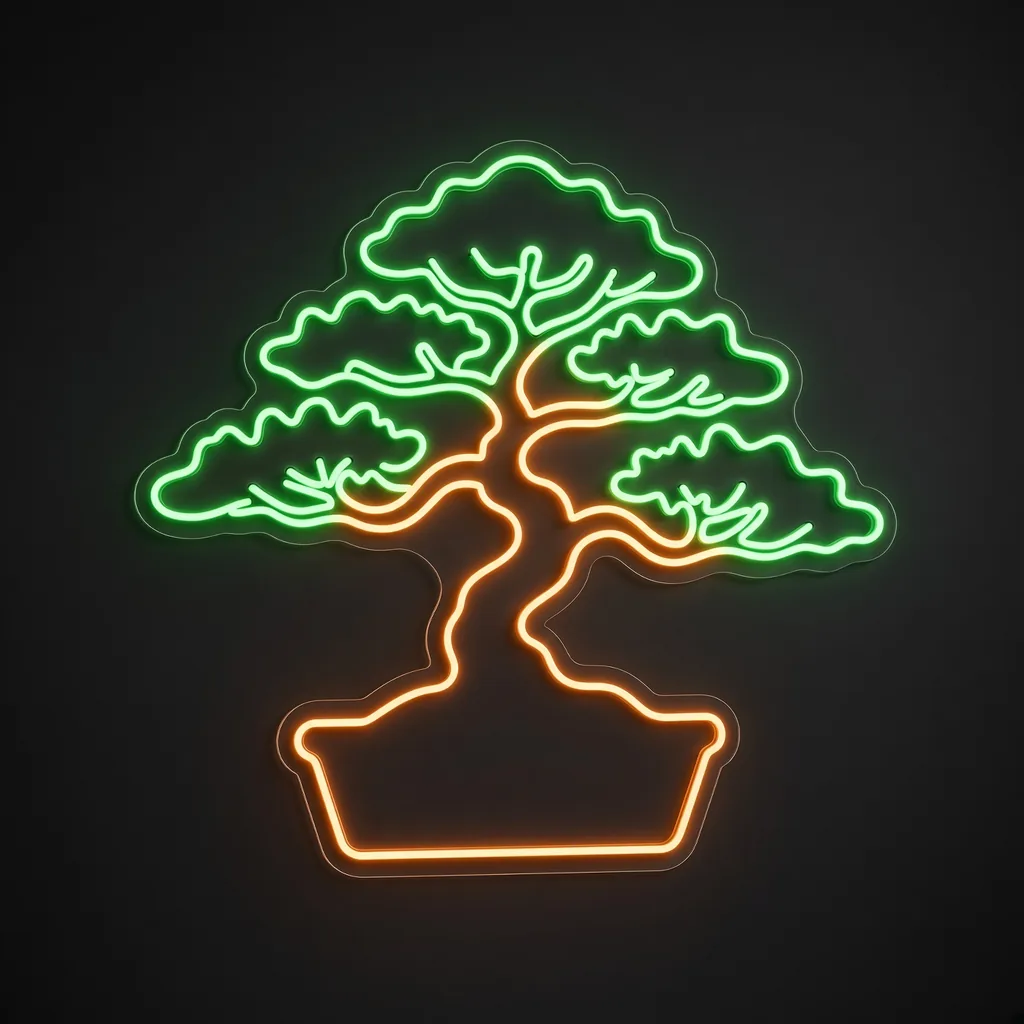 Bonsai Tree (Árbol Bonsái) - Neón LED