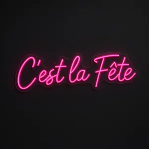 C'est la Fête - Néon LED