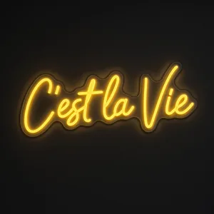 C'est la Vie - Néon LED