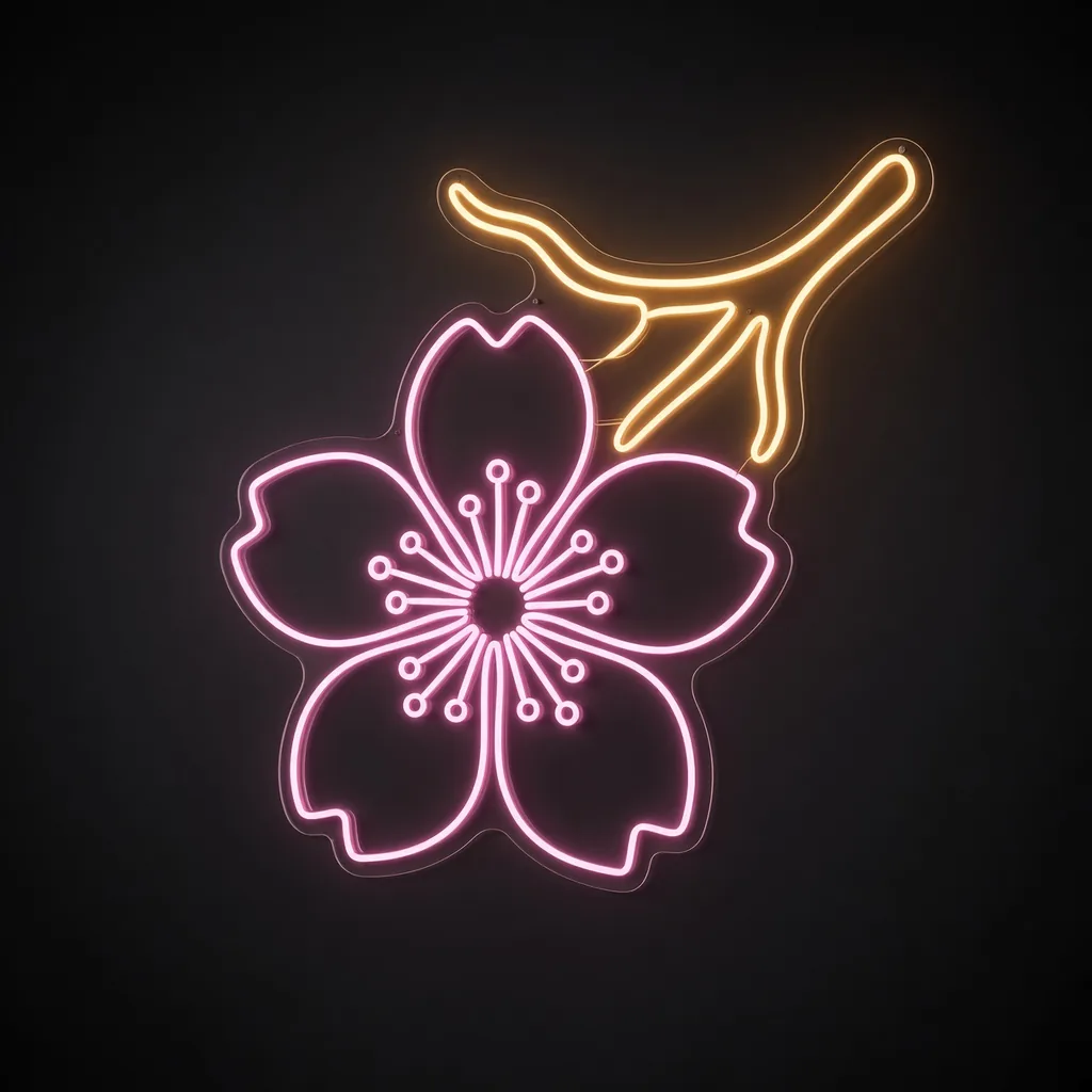 Cherry Blossom - Néon LED