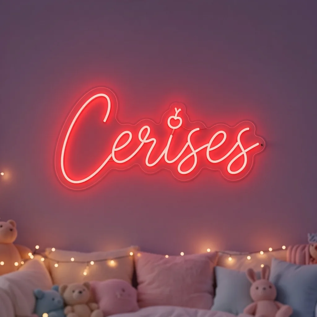 Cerises - Néon LED