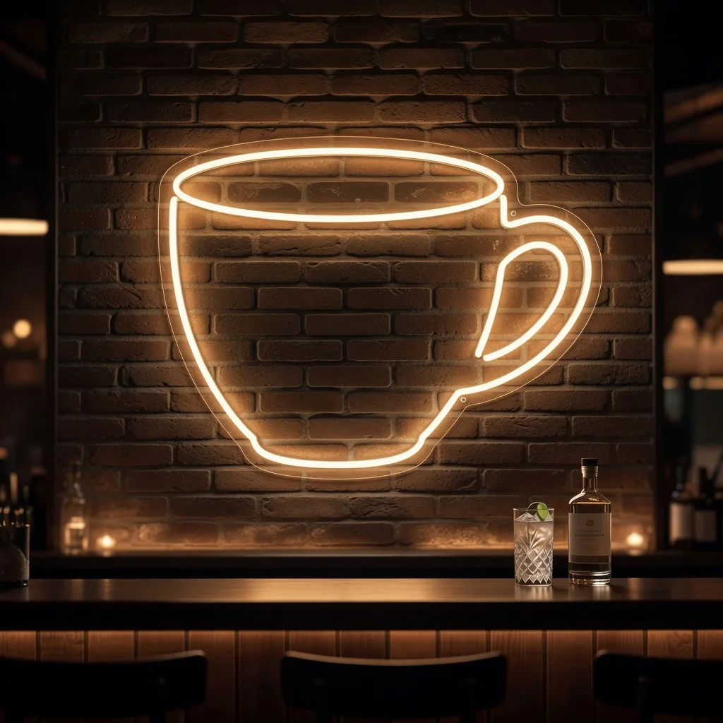 Coffee Cup - Néon LED