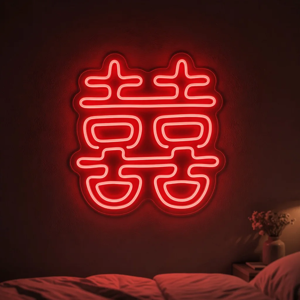 Double Happiness - Νέον LED