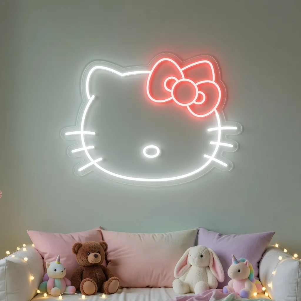 Hello Kitty - LED-neonbord