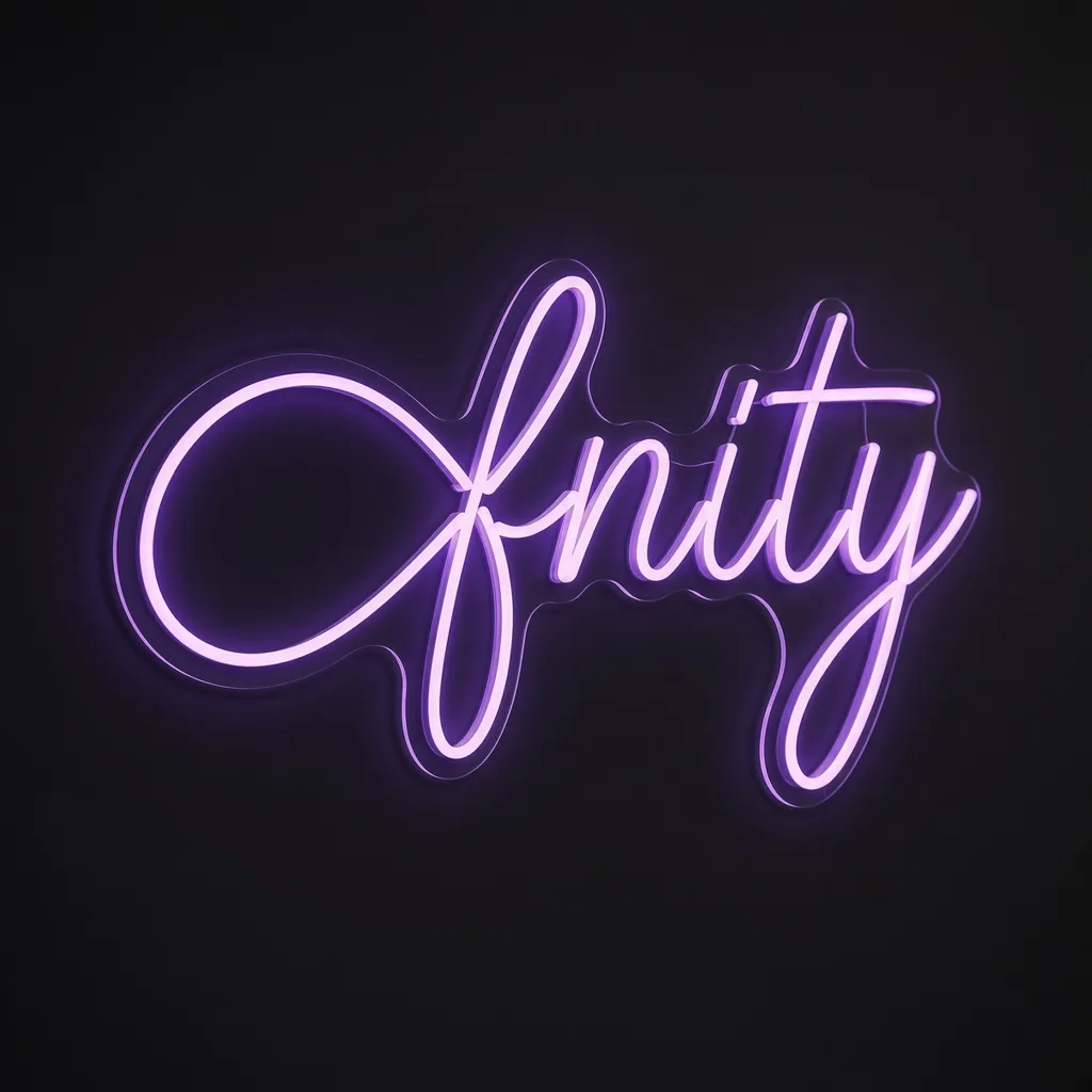 Infinity - Neón LED