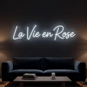 La Vie en Rose - Néon LED