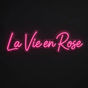La Vie en Rose - Neon LED