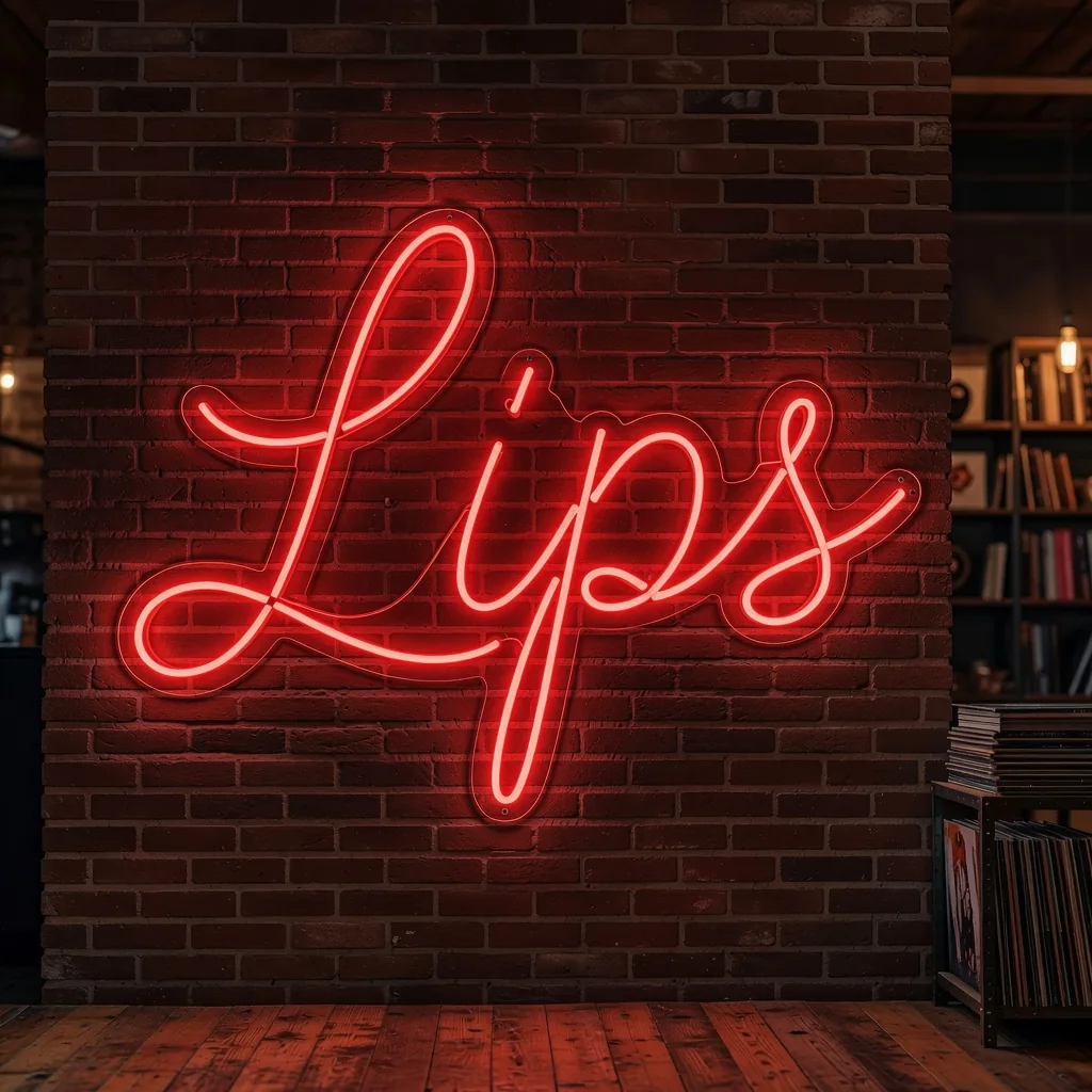 Lips - Néon LED