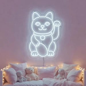 Lucky Cat - Néon LED