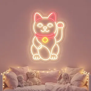 Lucky Cat - Néon LED