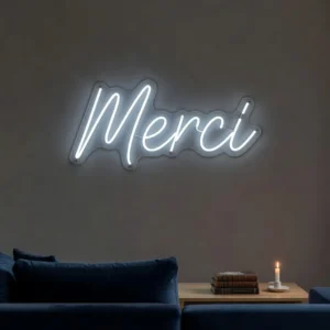 Merci - Néon LED