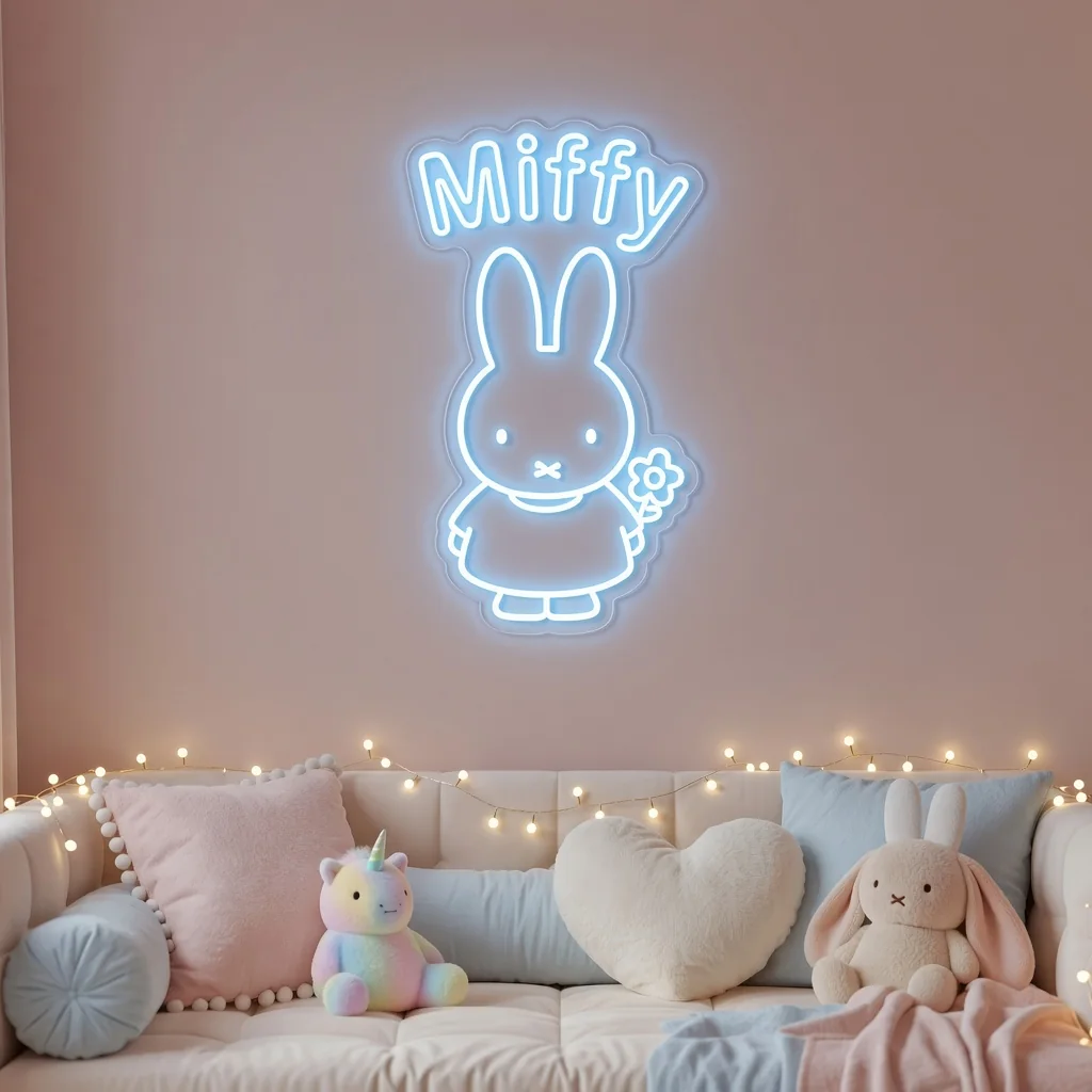 Miffy - LED-neonbord