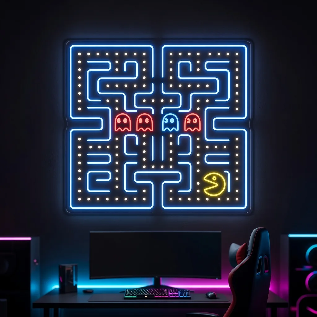 Pac-Man - Neon LED