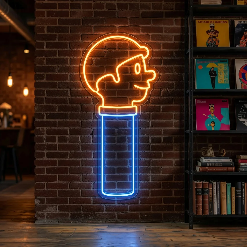 Pez Dispenser - Néon LED Basquiat Style