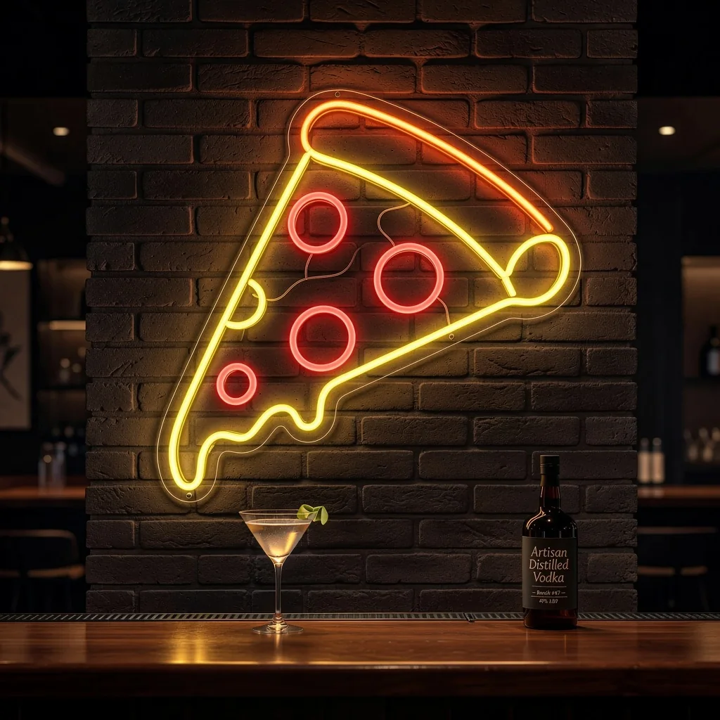 Pizza Slice - Néon LED