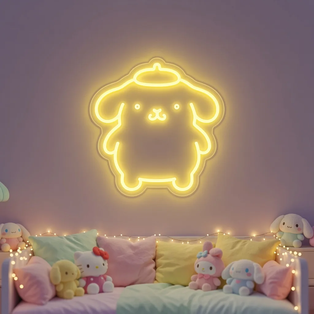 Pompompurin - LED-neonbord