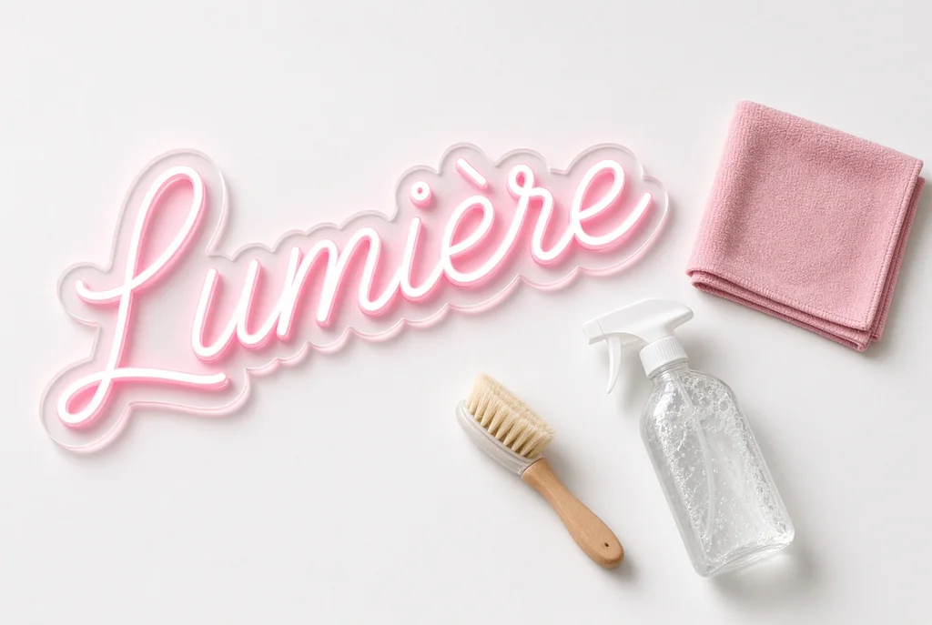 Les étapes à suivre pour entretenir son néon LED