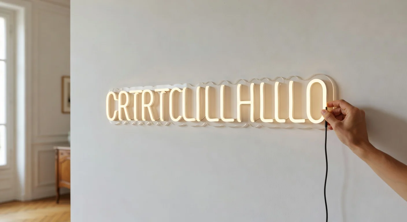 Vérification du connecteur jack 12V d'un néon LED