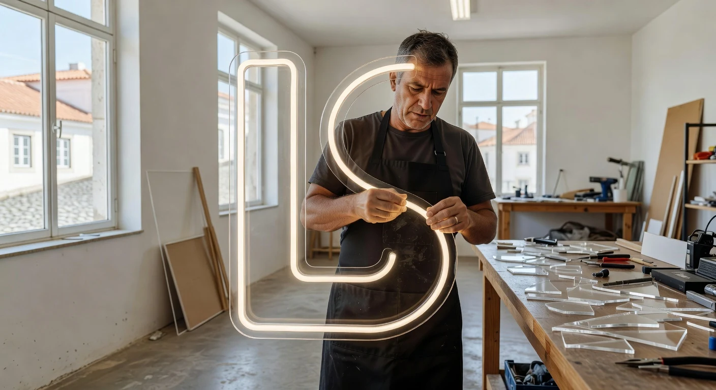 Letreiro neon personalizado Matilde em quarto de criança rosa