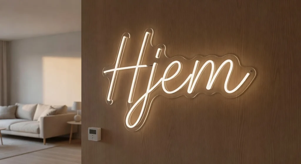 strømforbruk LED neon - hero