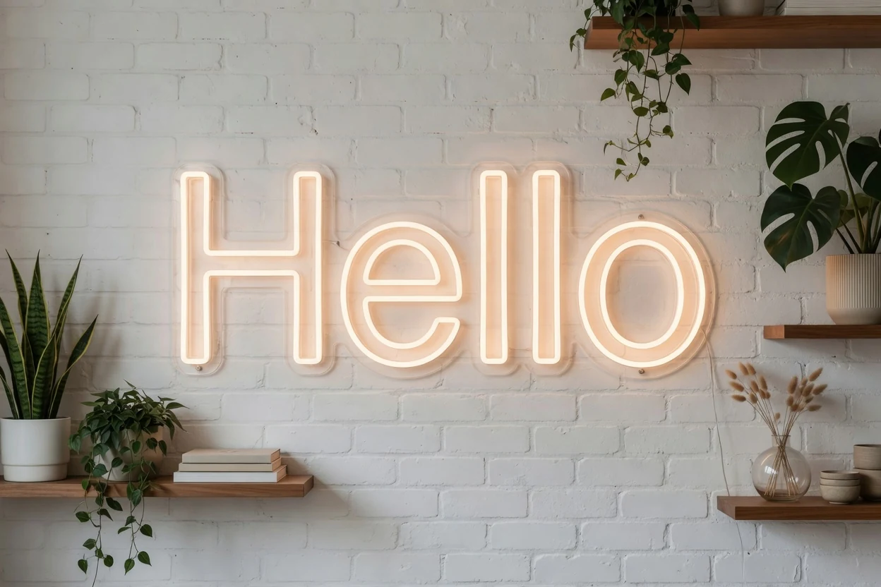 Cómo instalar un neón LED en la pared imagen