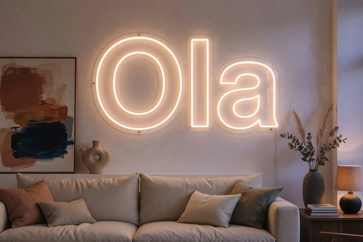 Como limpar e manter um letreiro neon LED imagem 1