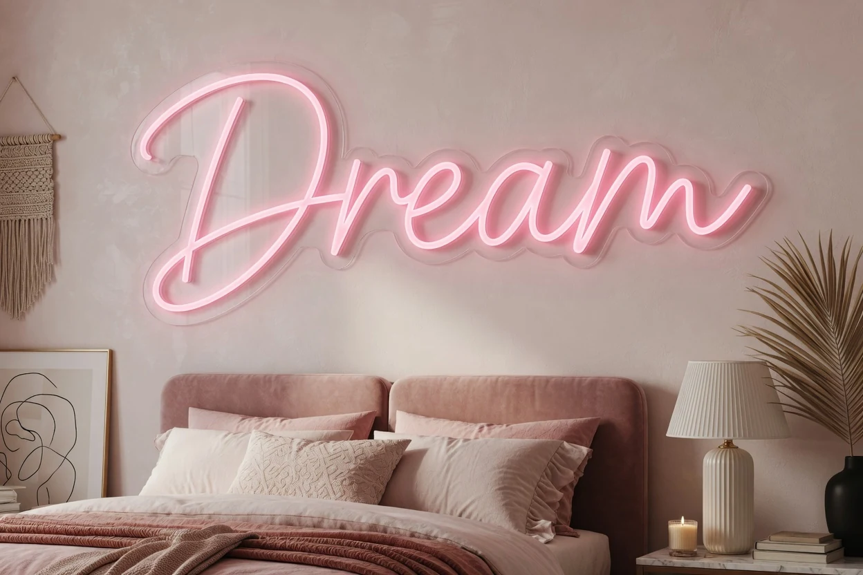 Como limpar e manter um letreiro neon LED imagem