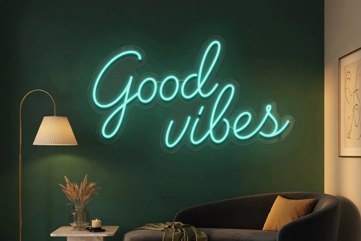 Como limpar e manter um letreiro neon LED imagem