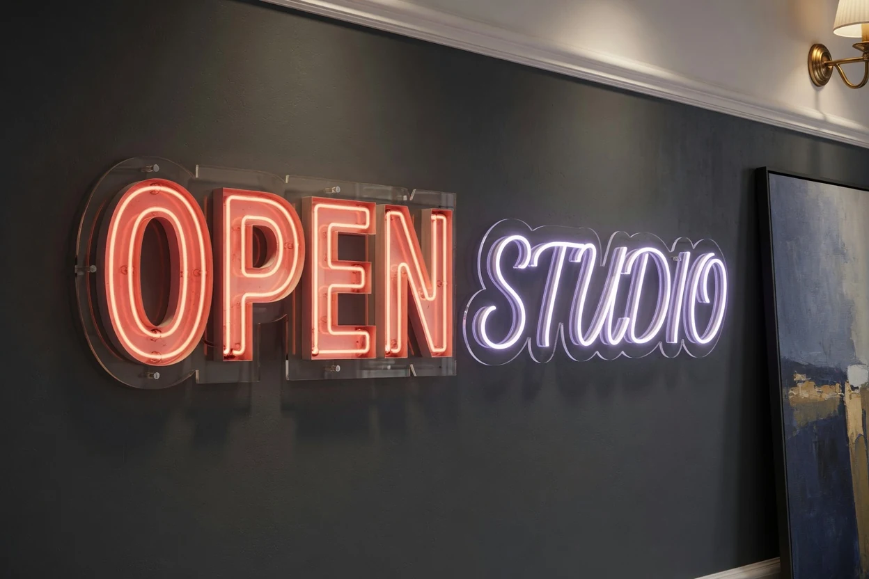 Glass neon vs LED neon image 1