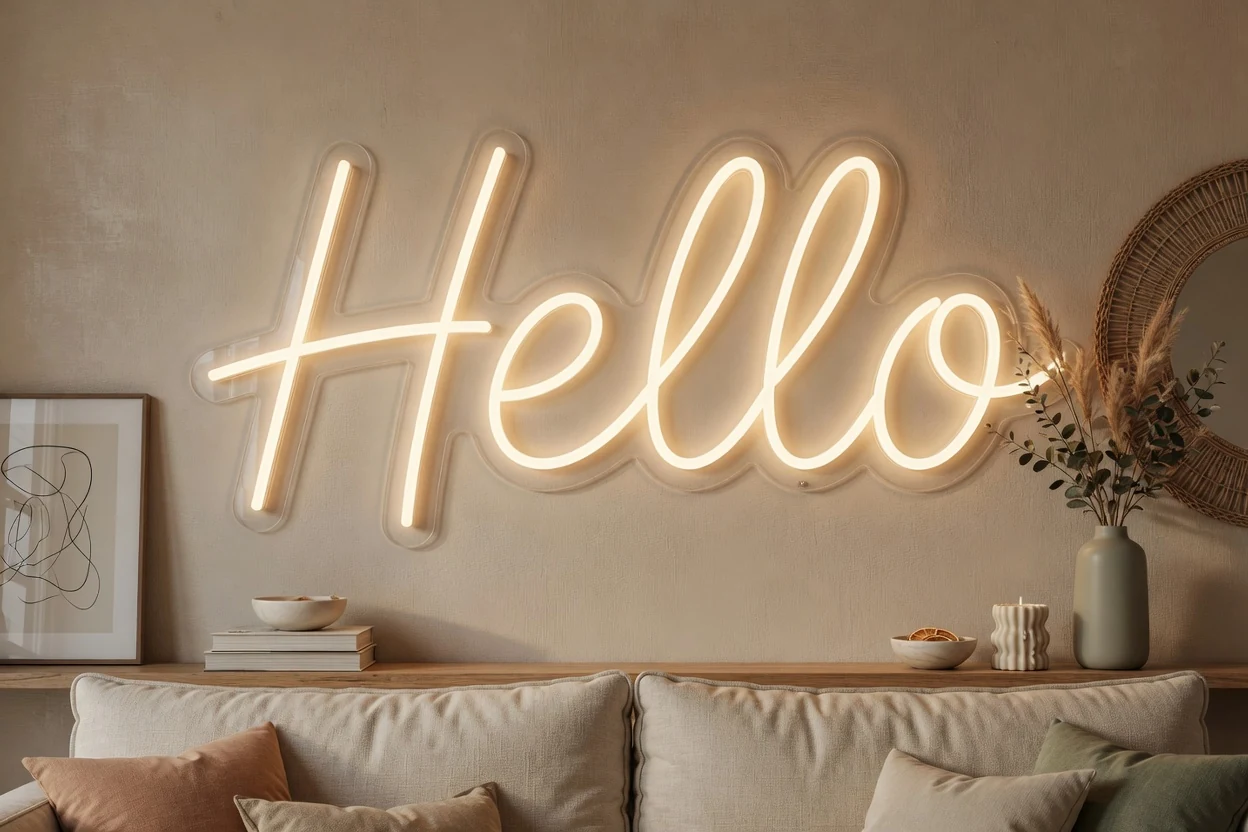 How to clean a LED neon sign image 1