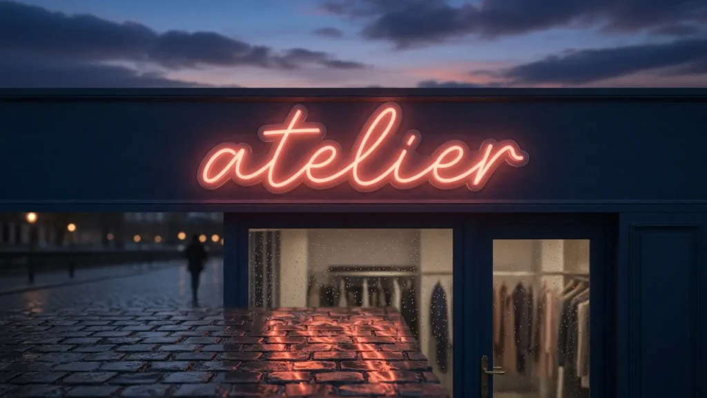 néon led personnalsié pour extérieur, facade et terasse en IP65