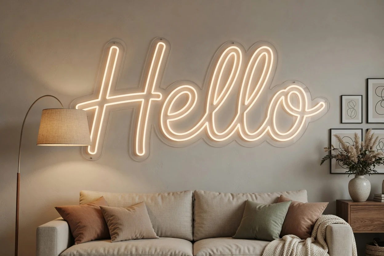 Καθαρισμός και συντήρηση ενός neon LED eikona 1