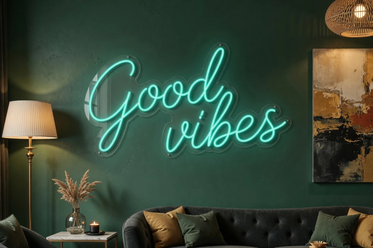 LED Neonschild reinigen und pflegen Bild