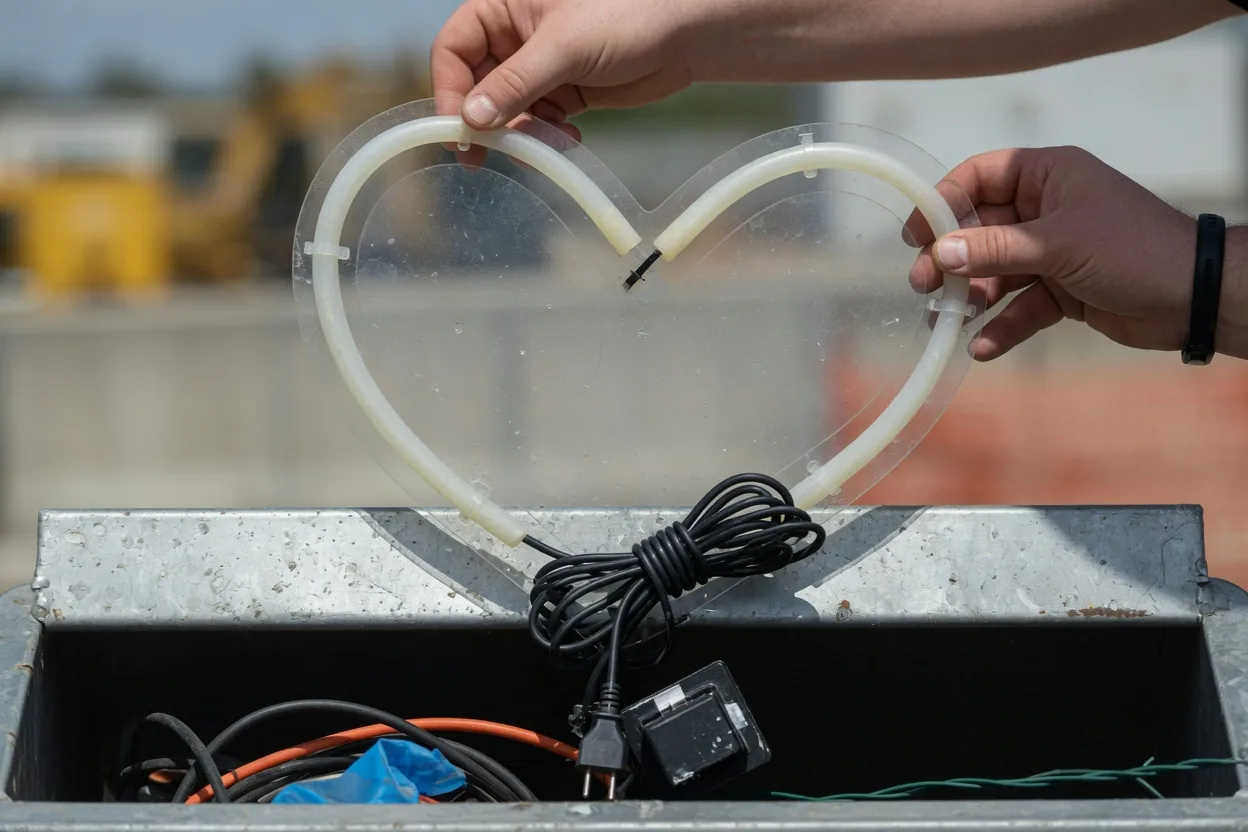 Comment recycler un néon ? Le guide complet LED et verre