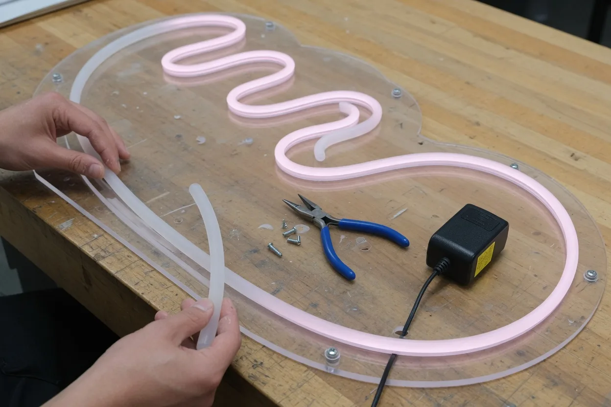 Comment fabriquer un néon LED ? Guide DIY et pro