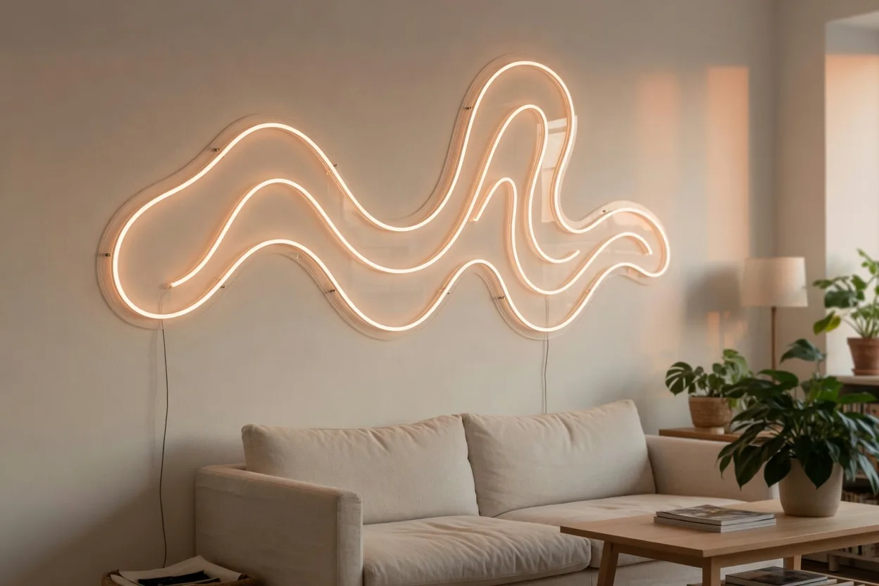 Déco néon : le guide complet pour chaque pièce de la maison