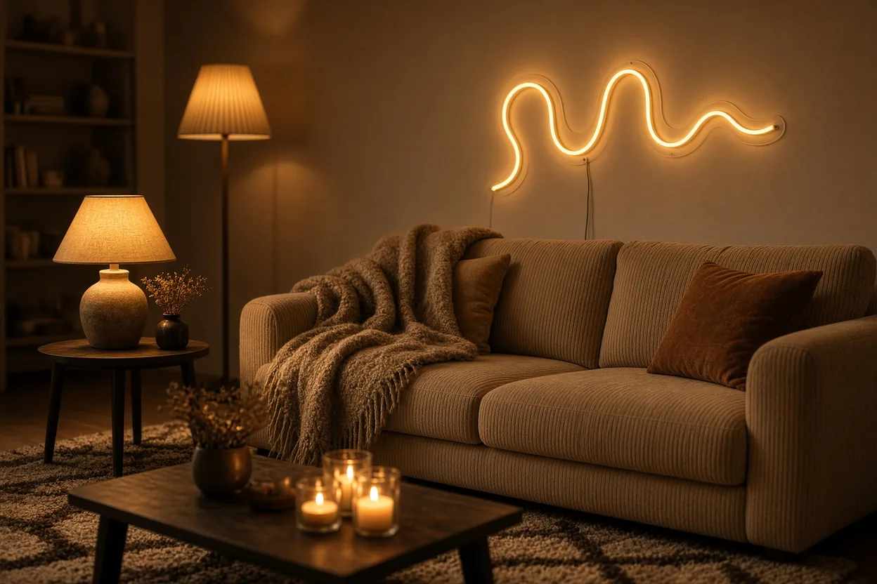 Lumière d'ambiance salon : créer une atmosphère chaleureuse, source par source
